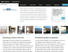 Tablet Screenshot of medinheaven.co.uk